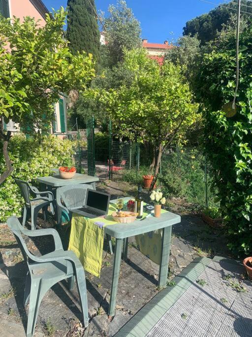Cozy Beach House With Nice Garden, Basic Feel Apartment Bonassola Exterior photo